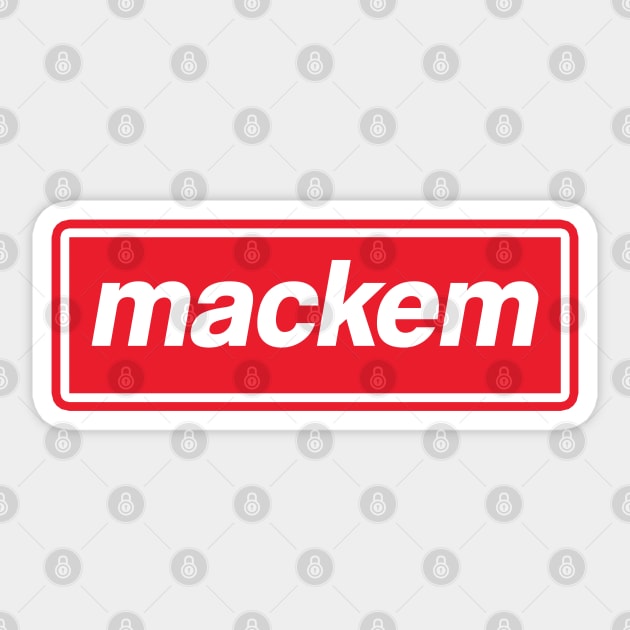 Mackem Sticker by Footscore